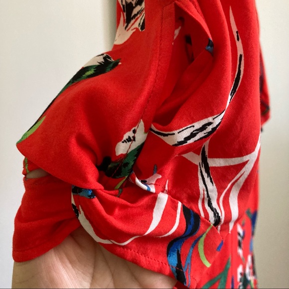 Topshop red dress US 2 - Picture 3 of 6